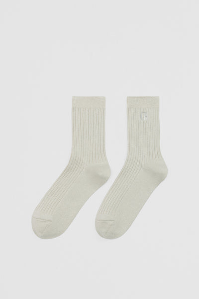 Australian Cotton Blend Country Road Metallic Sock