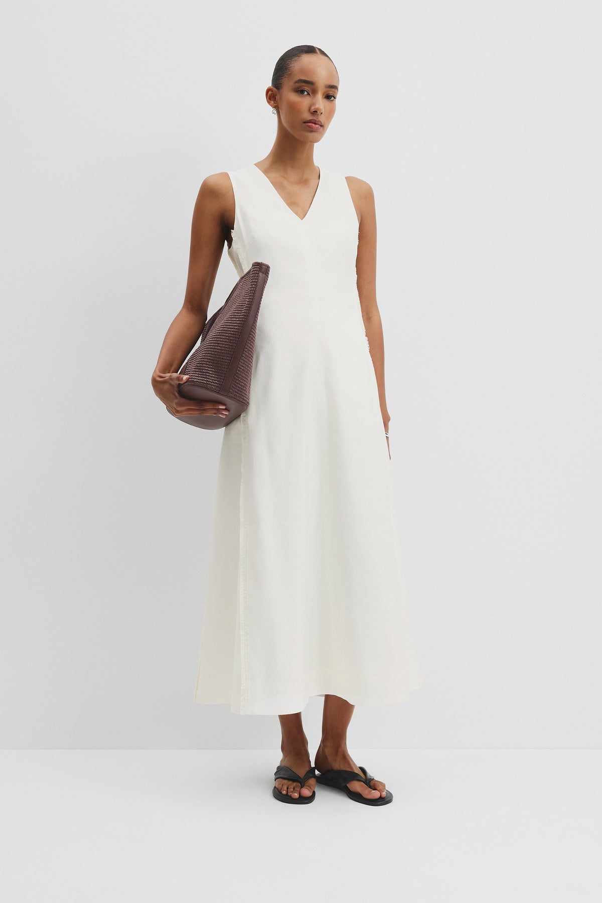 V-Neck Maxi Dress