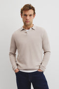 Australian Good Earth Cotton Pique Polo Knit