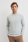Australian Good Earth Cotton Pique Crew Neck Knit