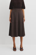 Faux Suede Skirt