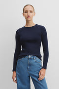 Long Sleeve Rib Top