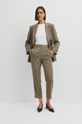 Check Wool Pant