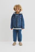 Hooded Denim Jacket