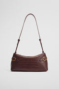 Buckle Detail Shoulder Bag