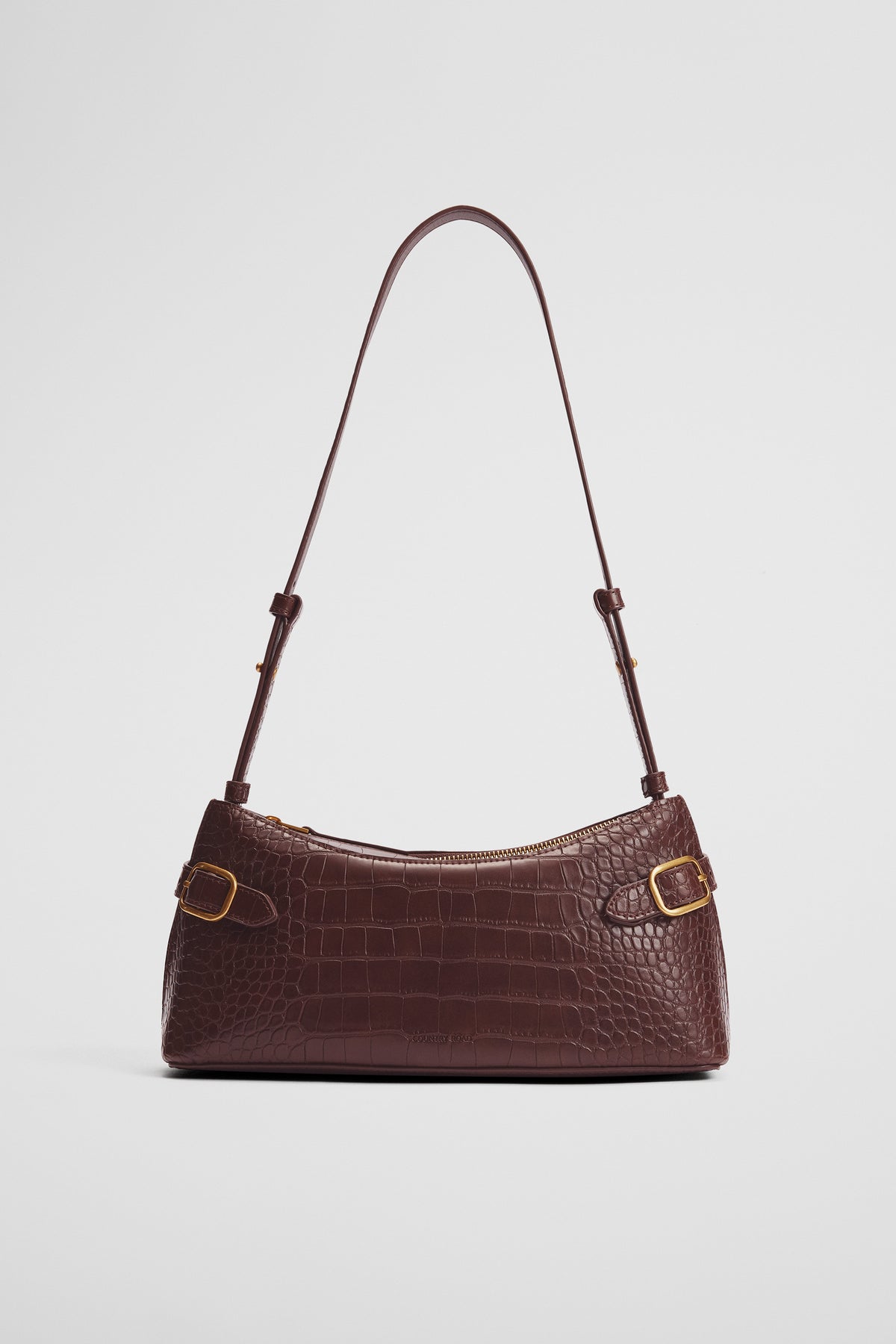 Buckle Detail Shoulder Bag