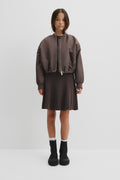 Teen Rib Long Sleeve Knit Dress