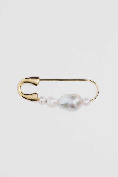 Lila Freshwater Pearl Brooch