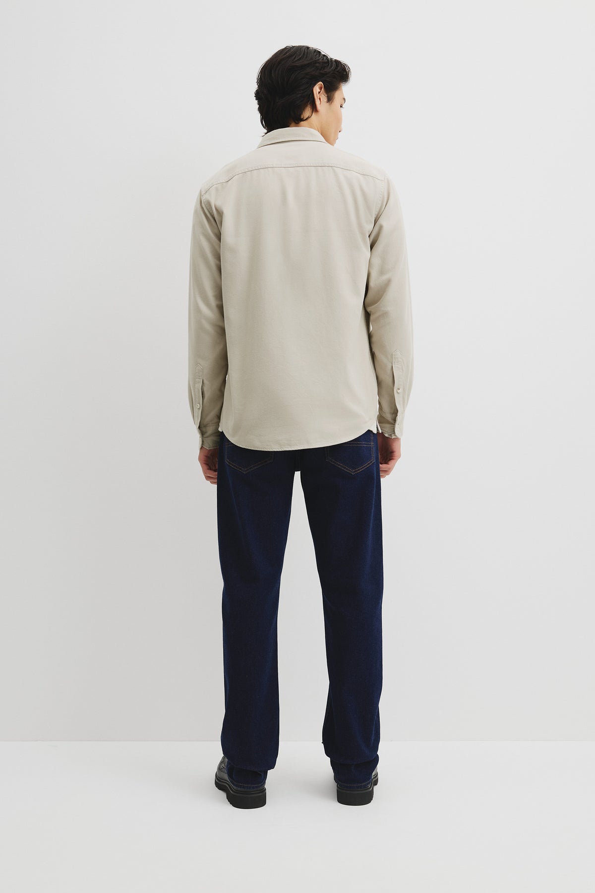Regular Fit Brushed Cotton Shirt