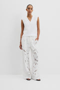 Organically Grown Linen Sleeveless V-Neck Linen Tank