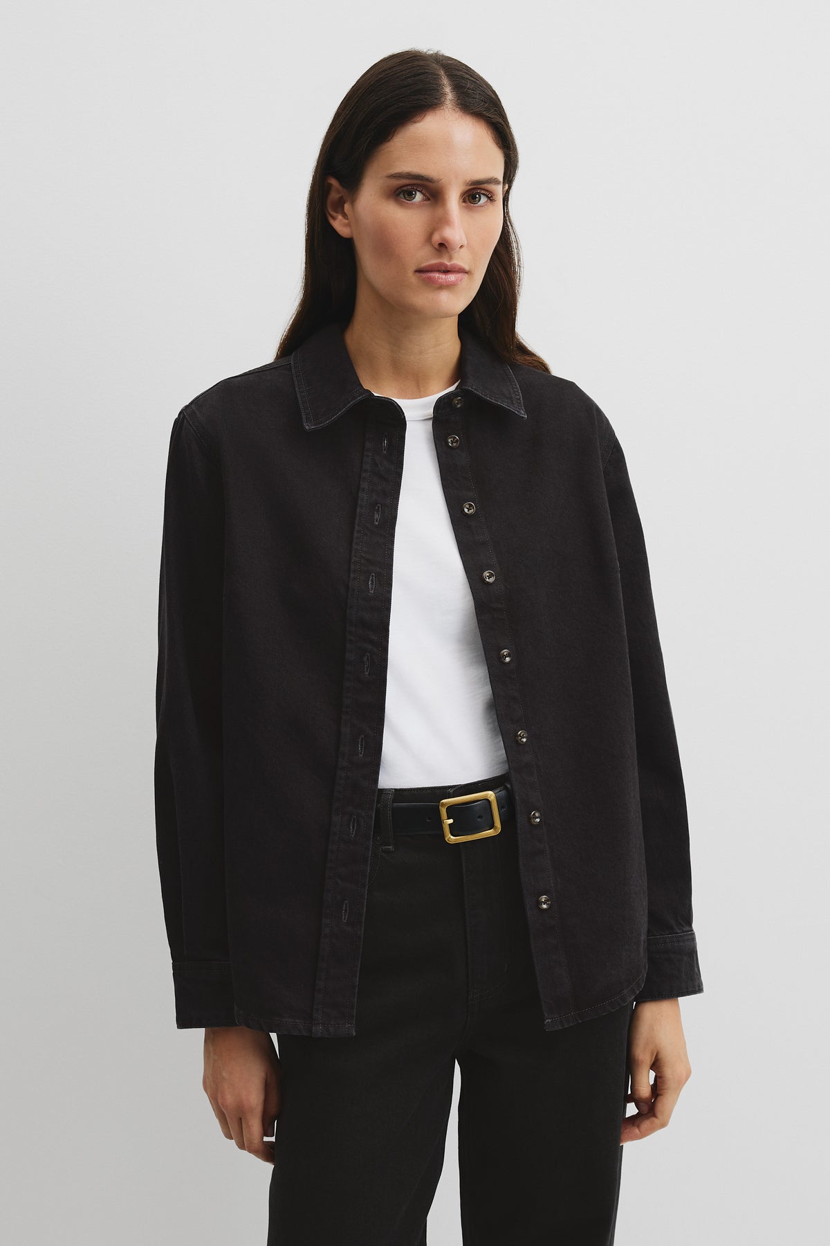 Relaxed Denim Shirt