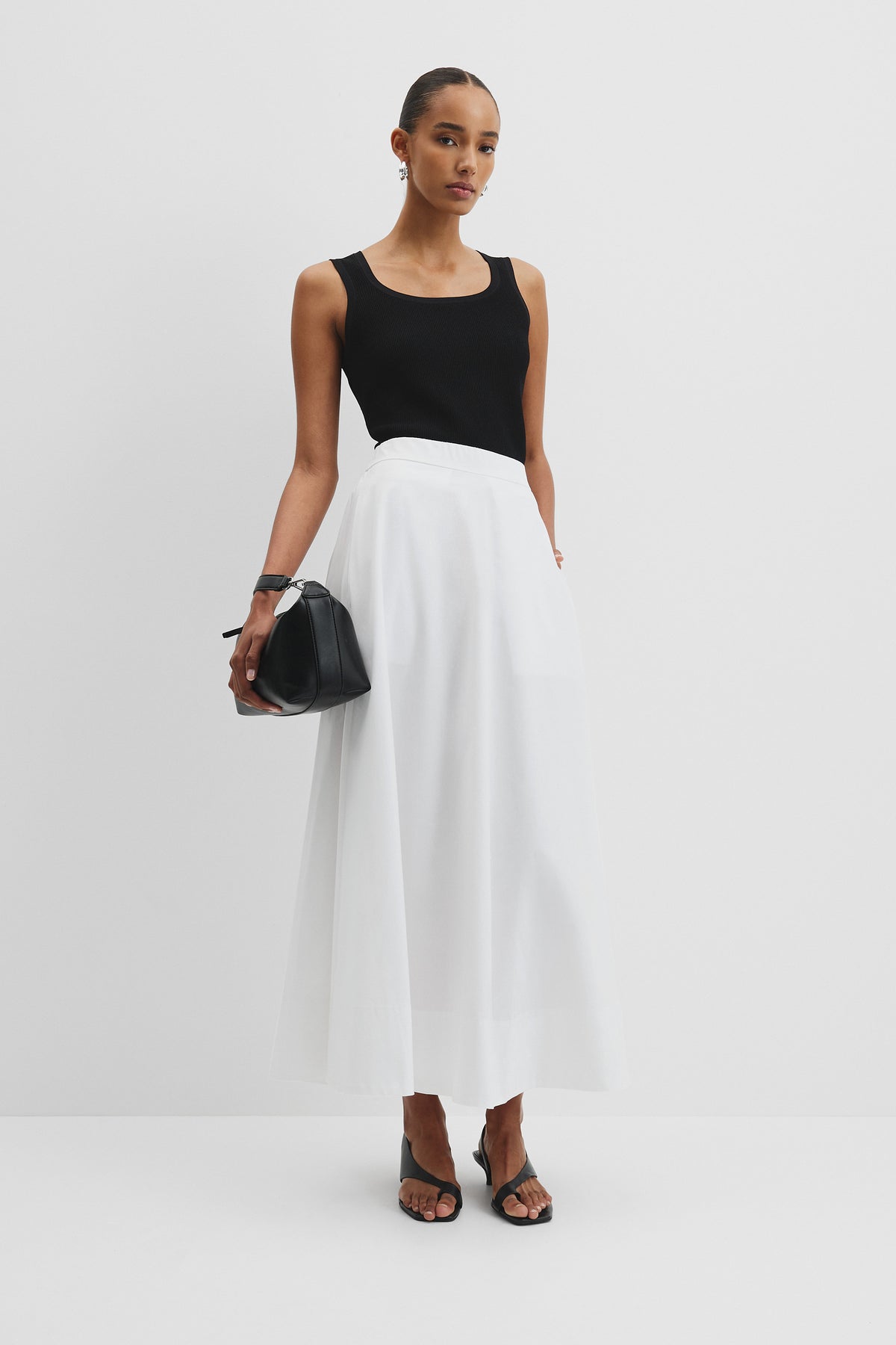 Dirndl Maxi Skirt