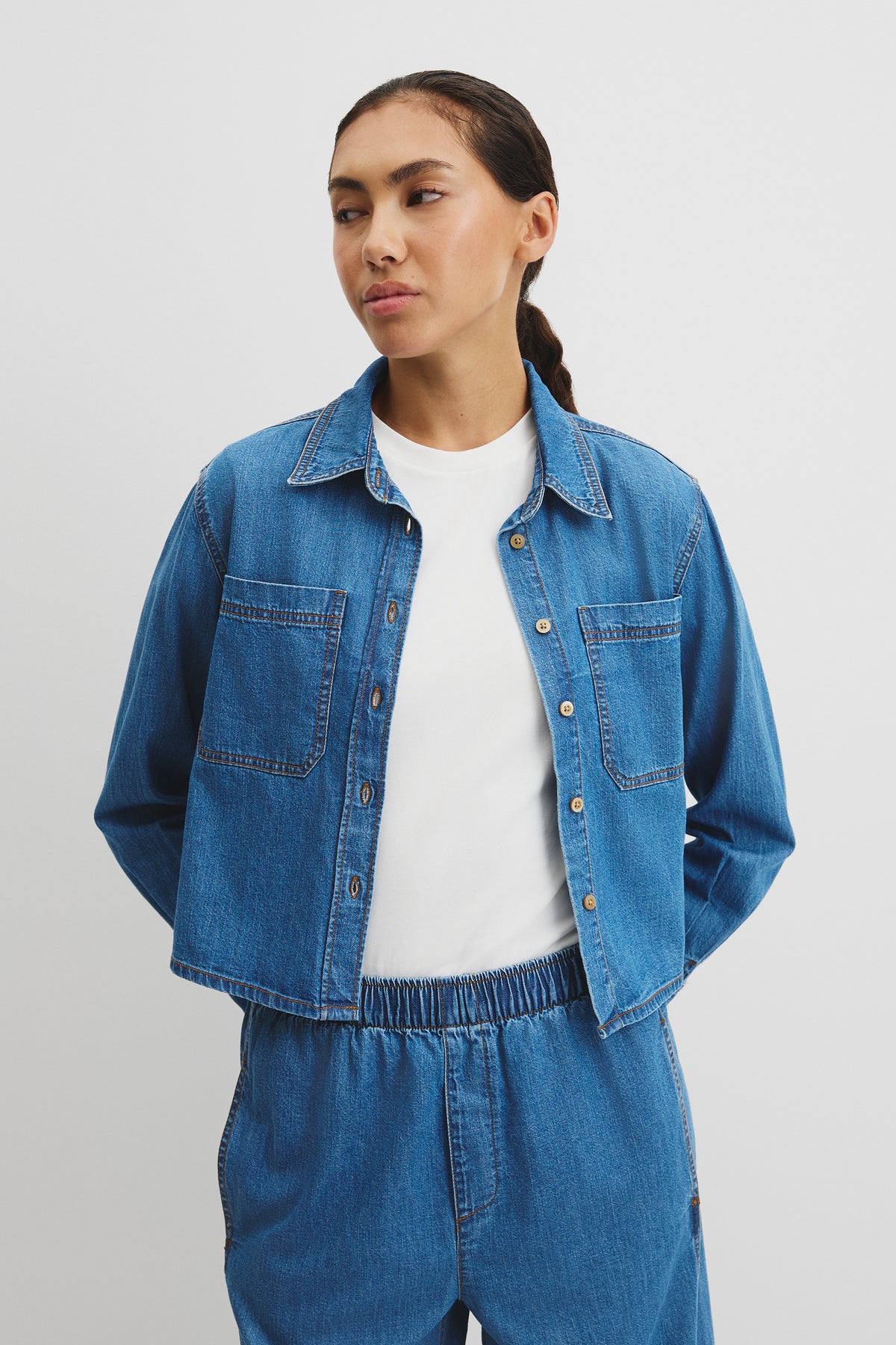 Pocket Denim Shirt