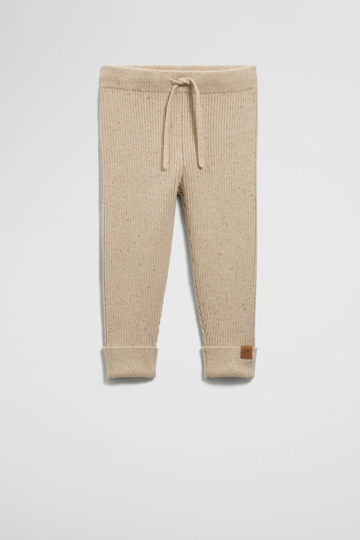Organically Grown Cotton Rib Knit Legging