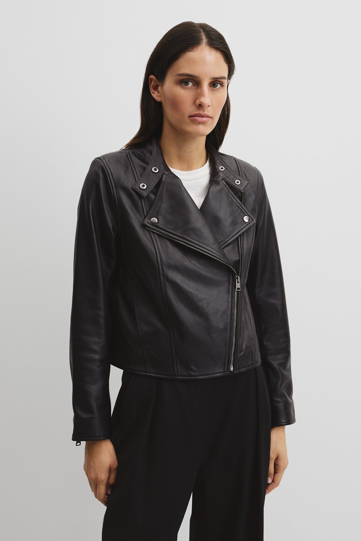 Leather Biker Jacket