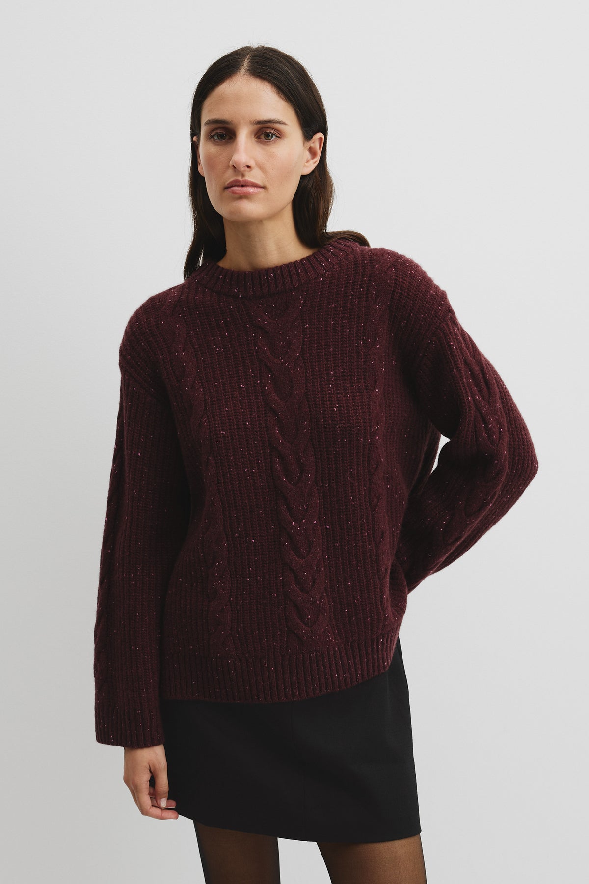 Longline Cable Knit