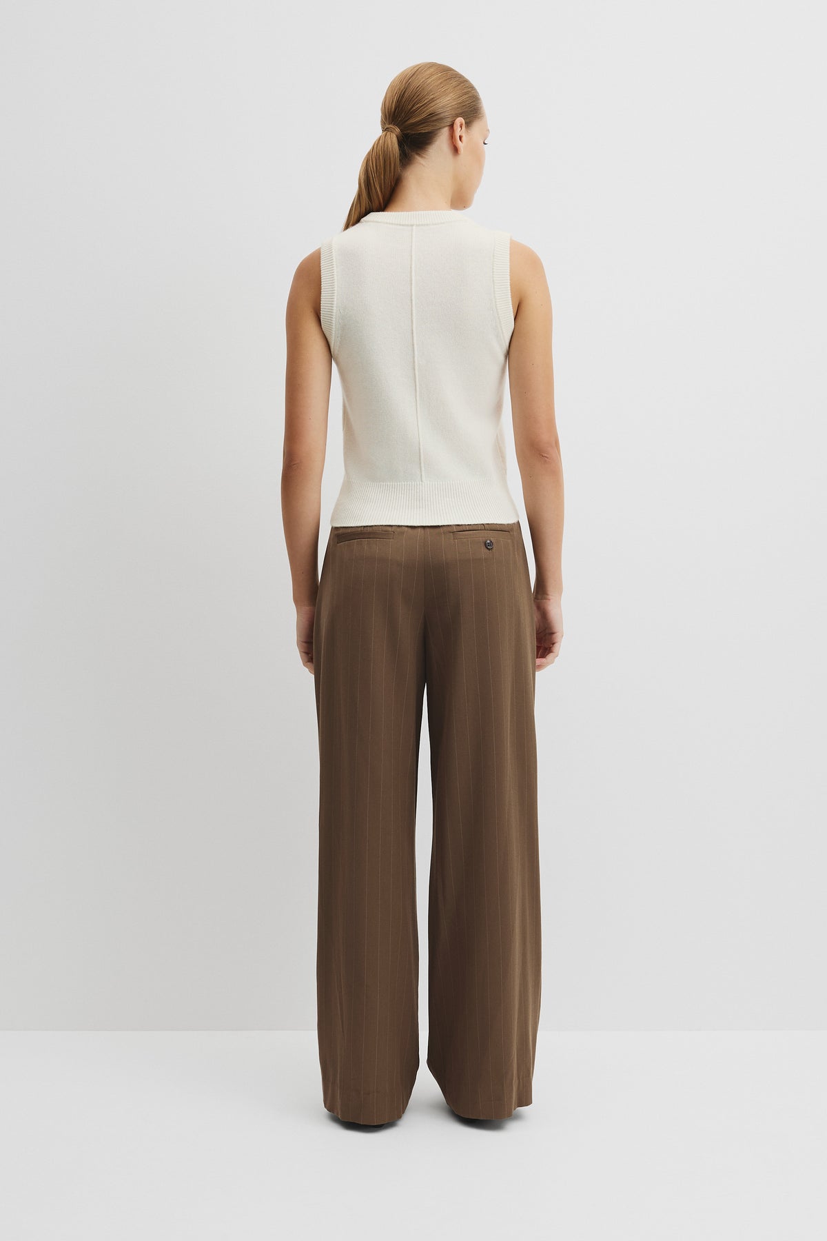 Cotton Cash Knit Vest