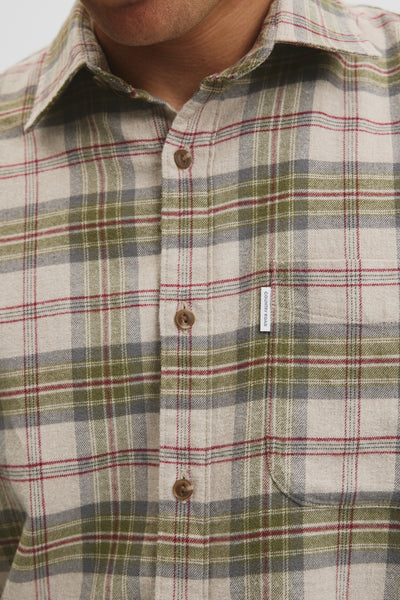 Regular Fit Flannel Check Shirt