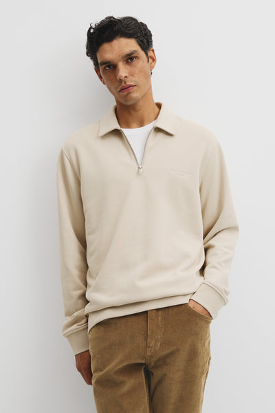 Australian Cotton Collar Neck Sweat