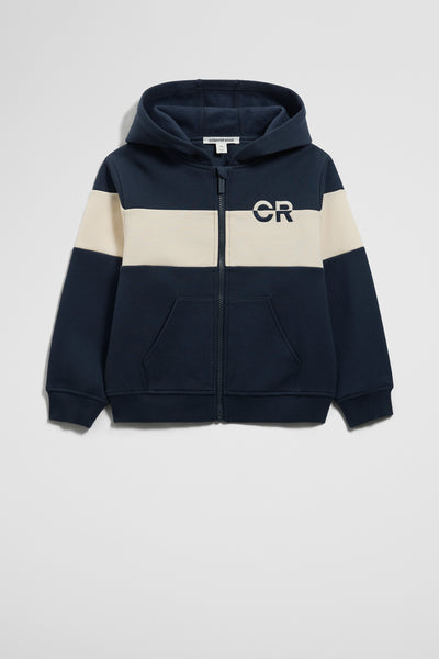 Zip Through Hooded Sweat