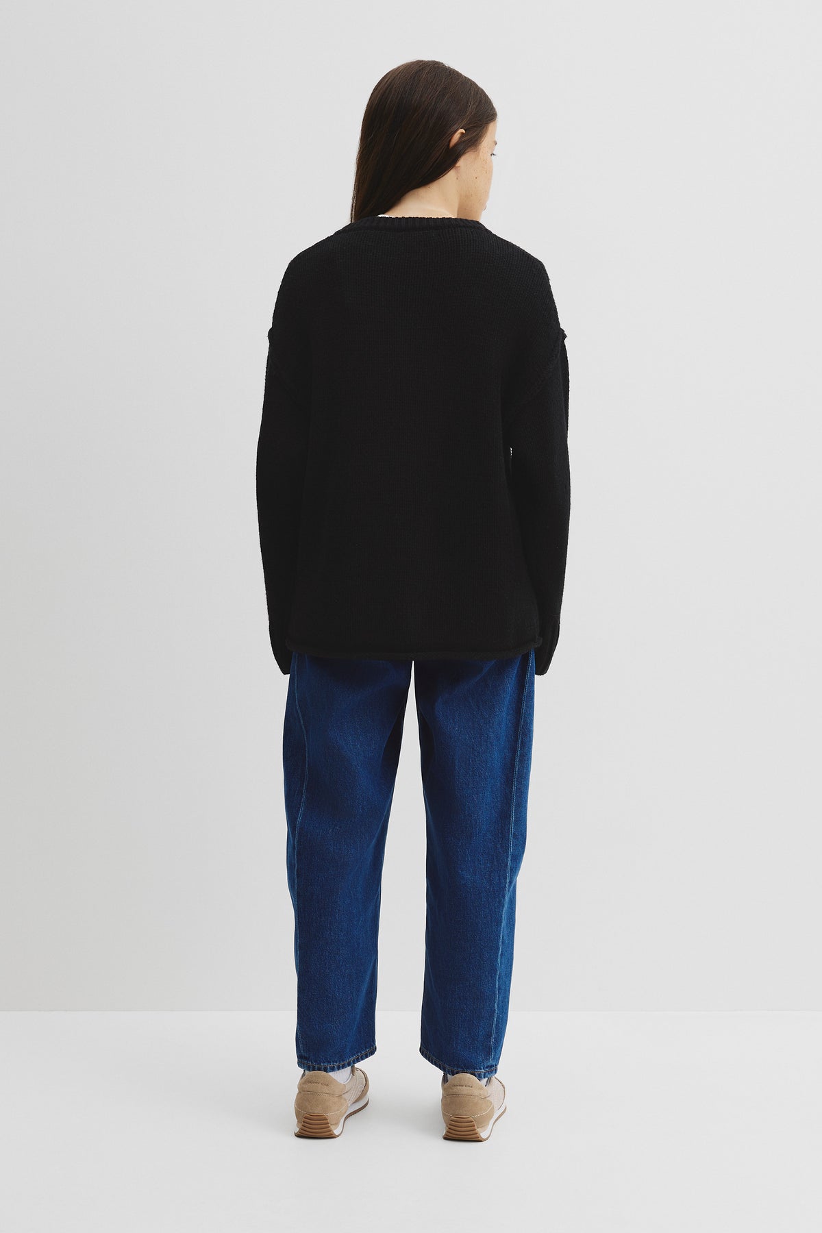Teen Exposed Seam Knit