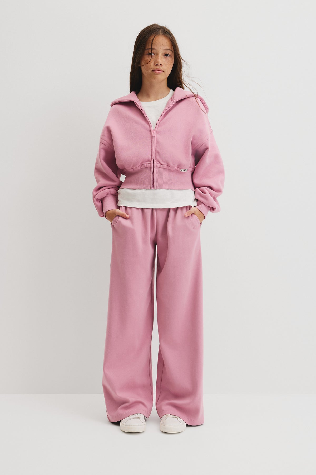 Teen Australian Cotton Cropped Zip Through Jacket`