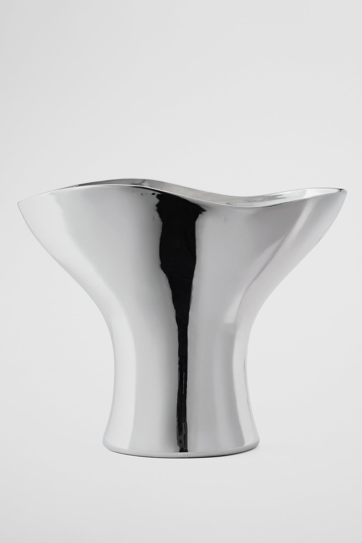 Pela Large Metallic Vase