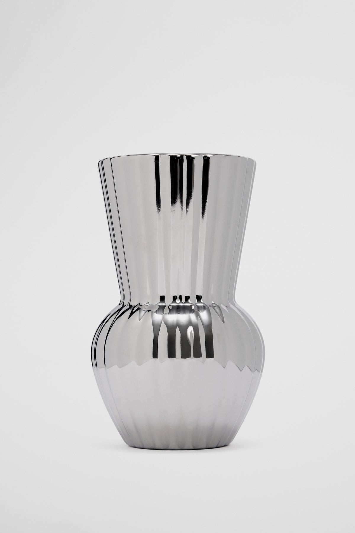 Vicki Small Metallic Vase