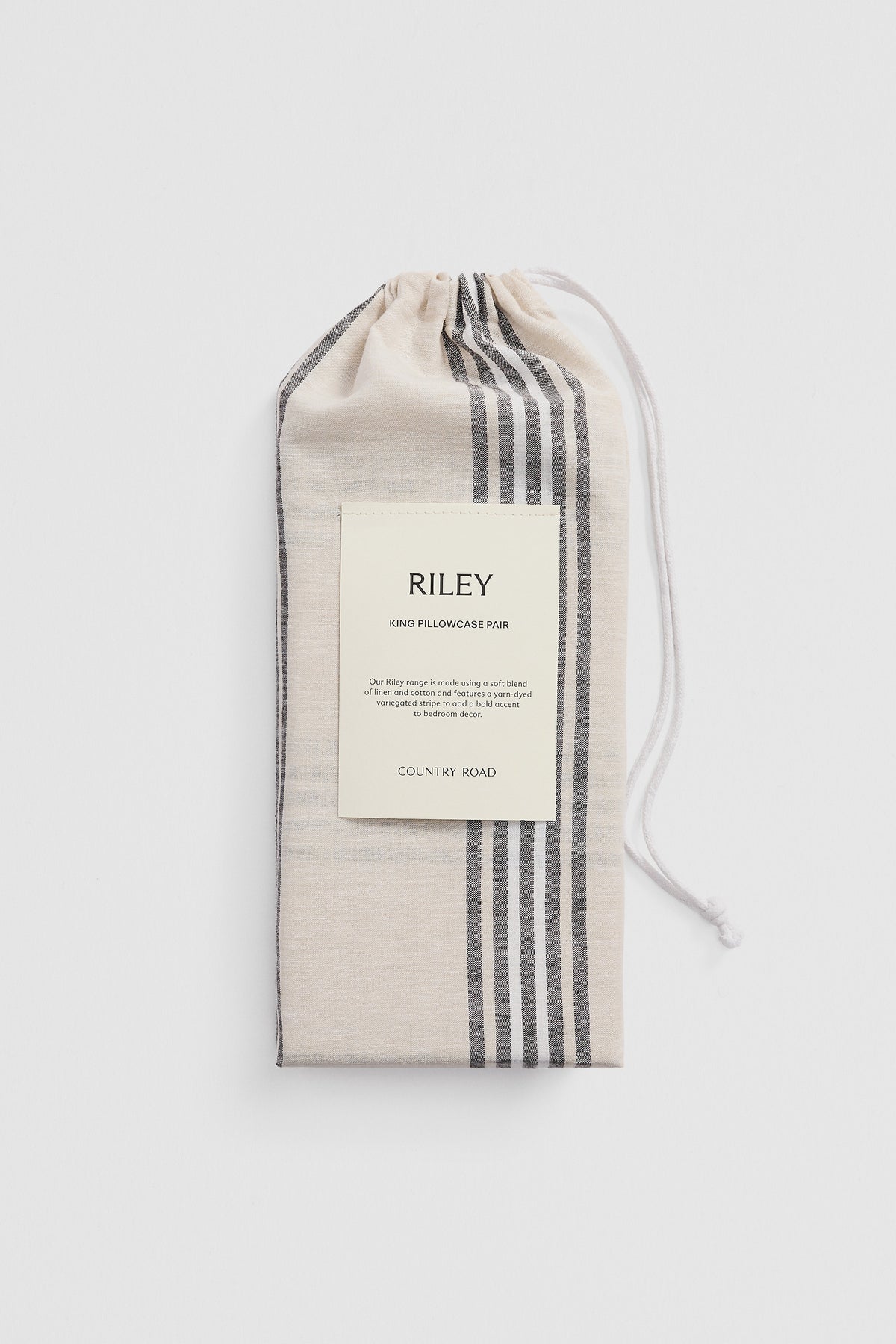 Riley King Pillow Case Pair