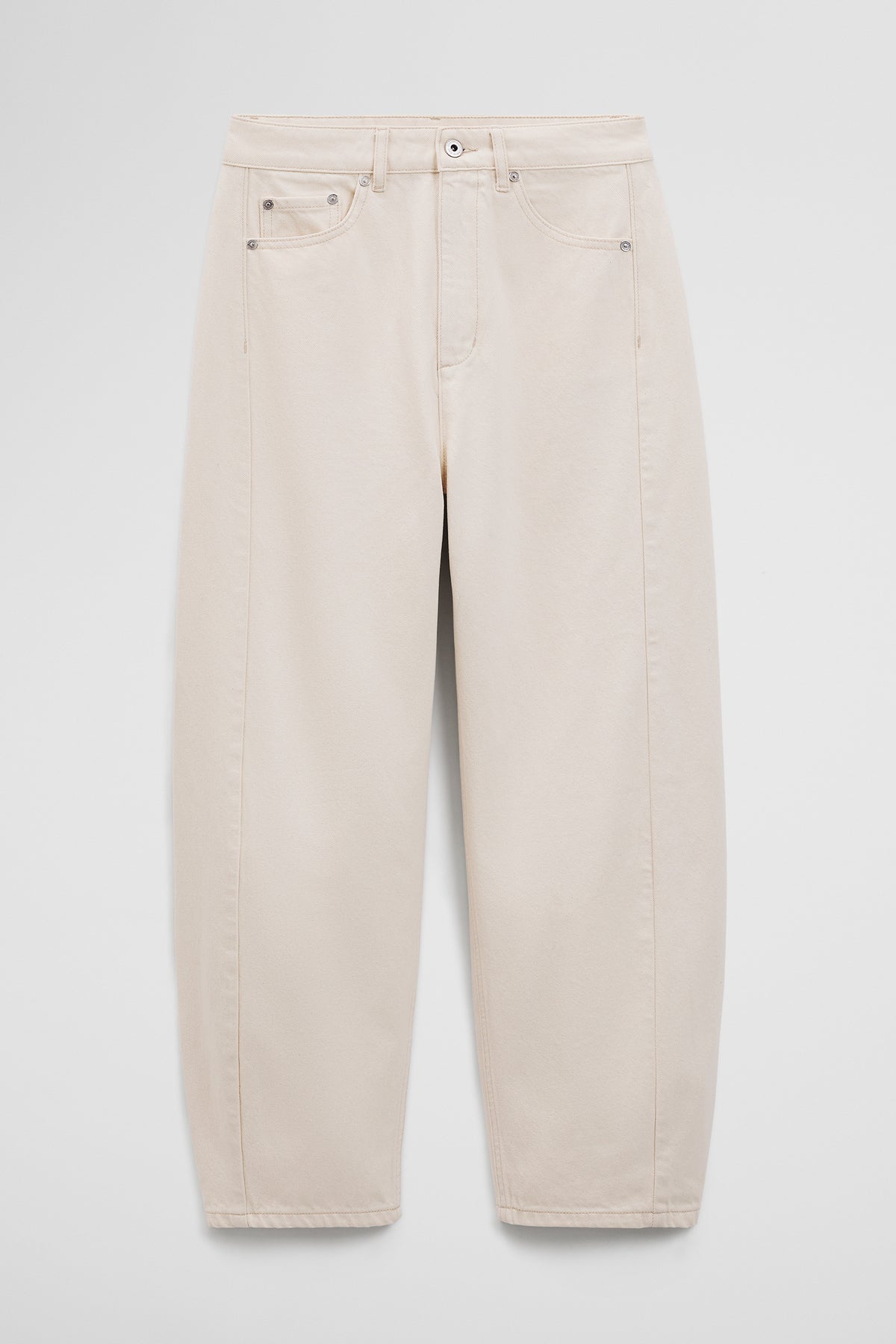 High Rise Barrel Jean
