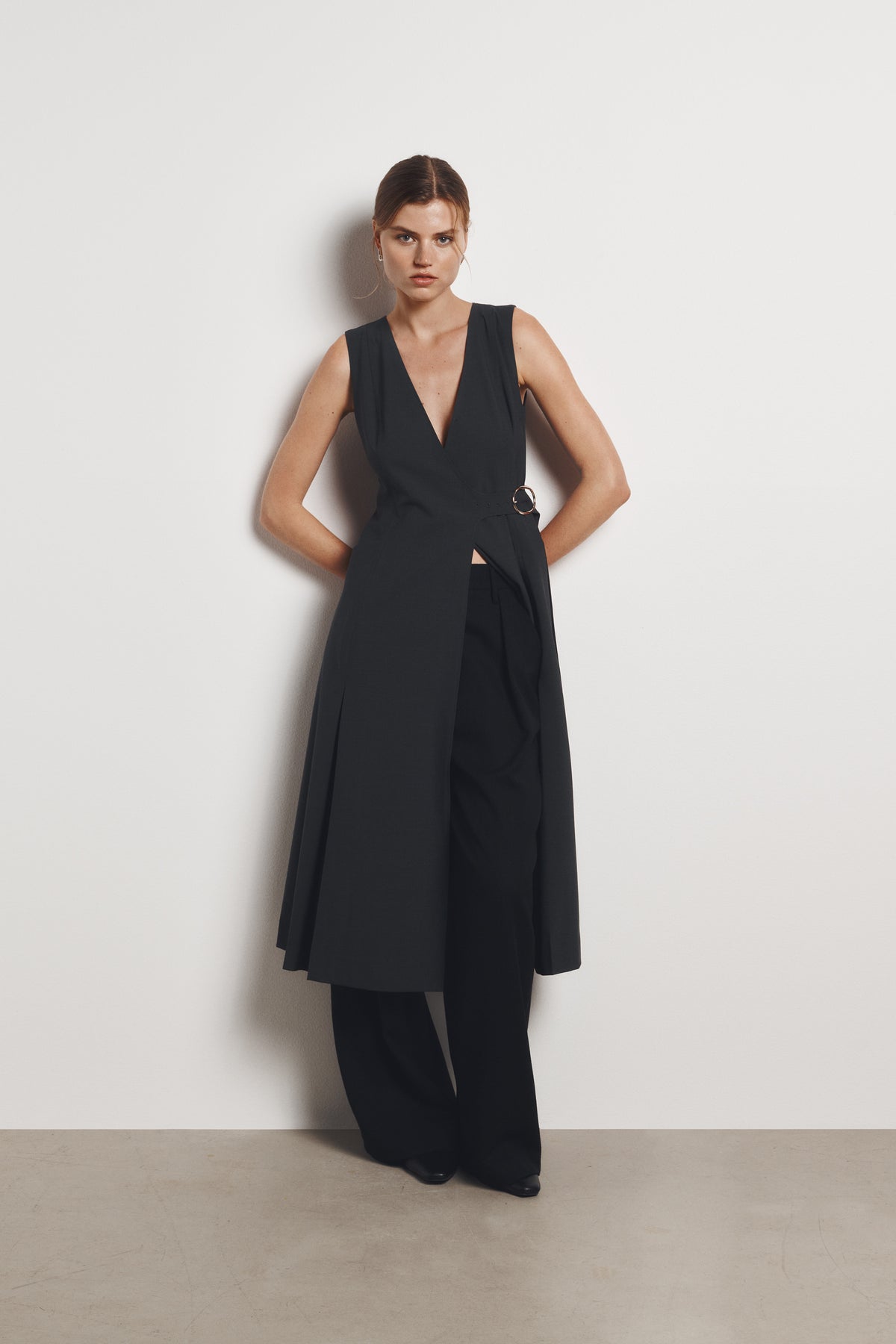 Wool Wrap Dress