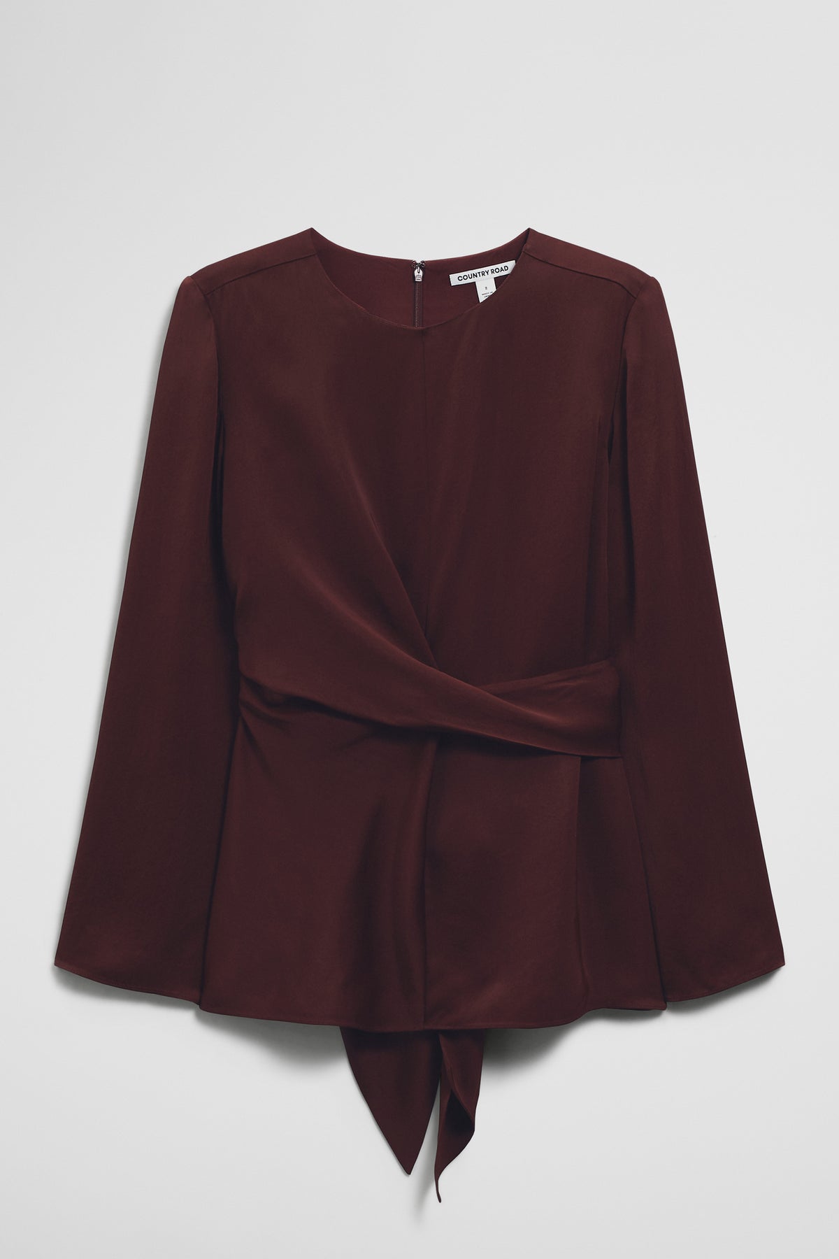 Twist Long Sleeve Blouse