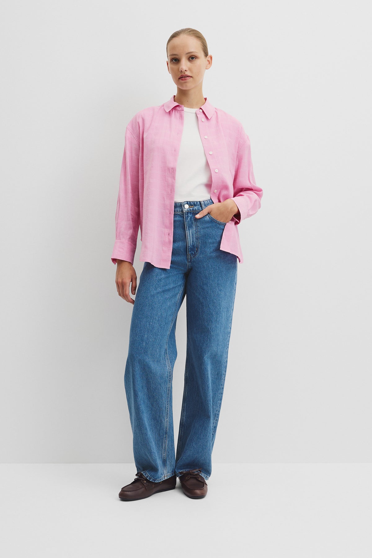 Relaxed Check Shirt