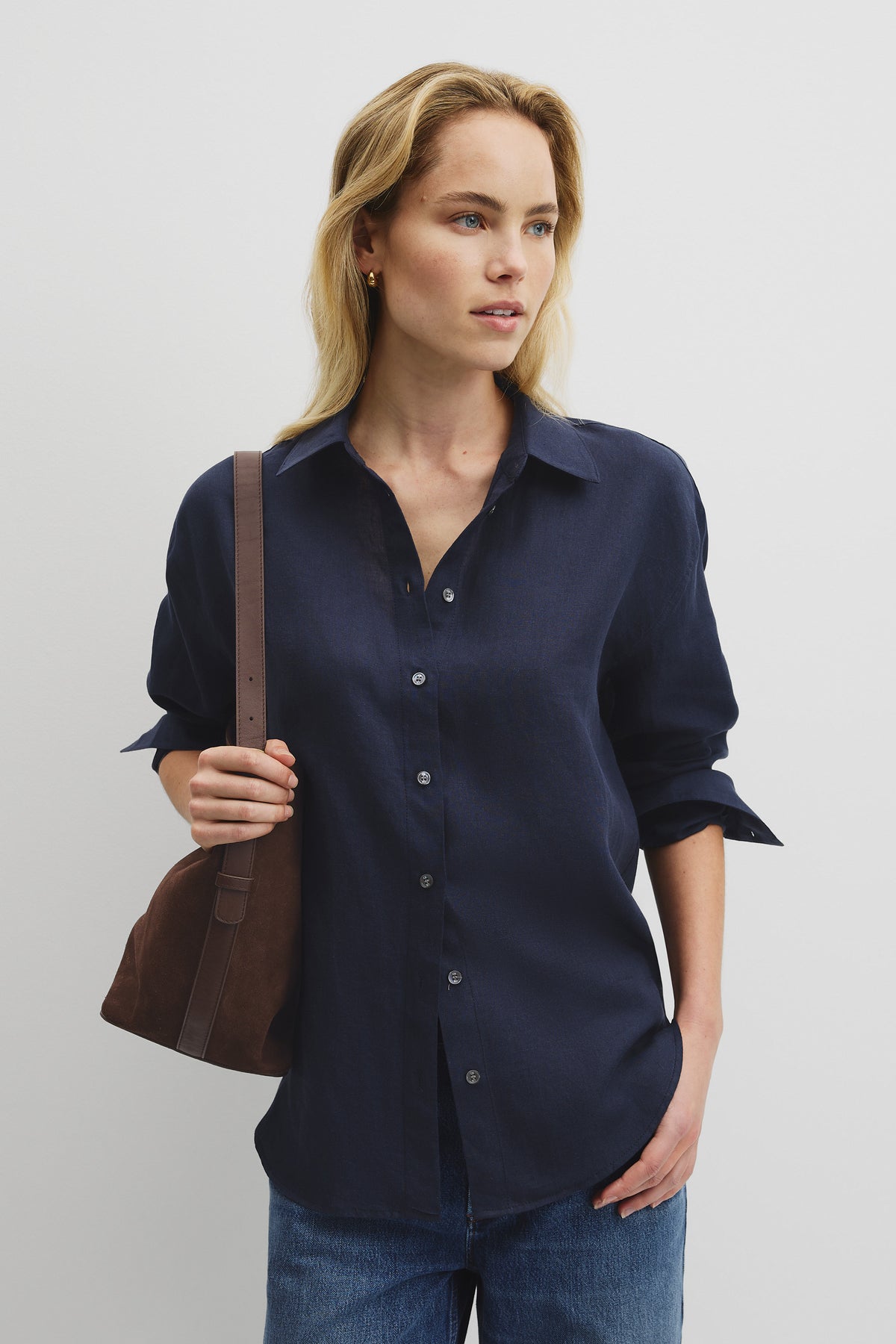 Oversized Linen Shirt