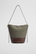 Structured Bucket Bag