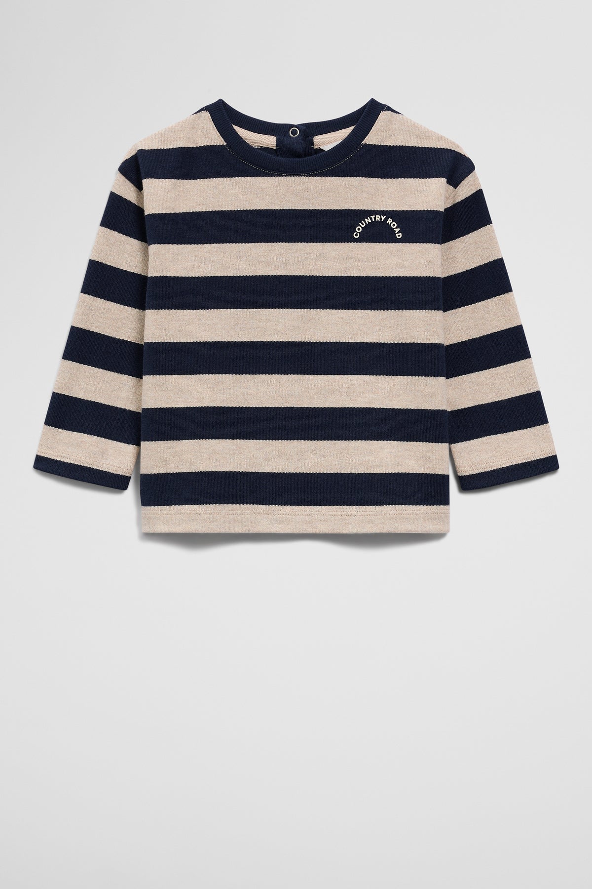 Textured Long Sleeve T-Shirt