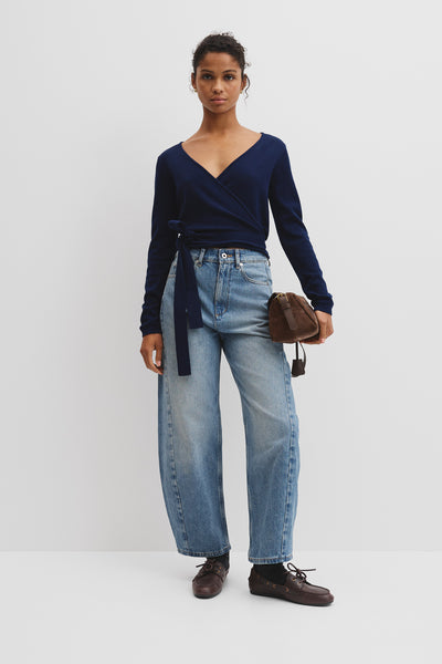 Merino Wrap Knit