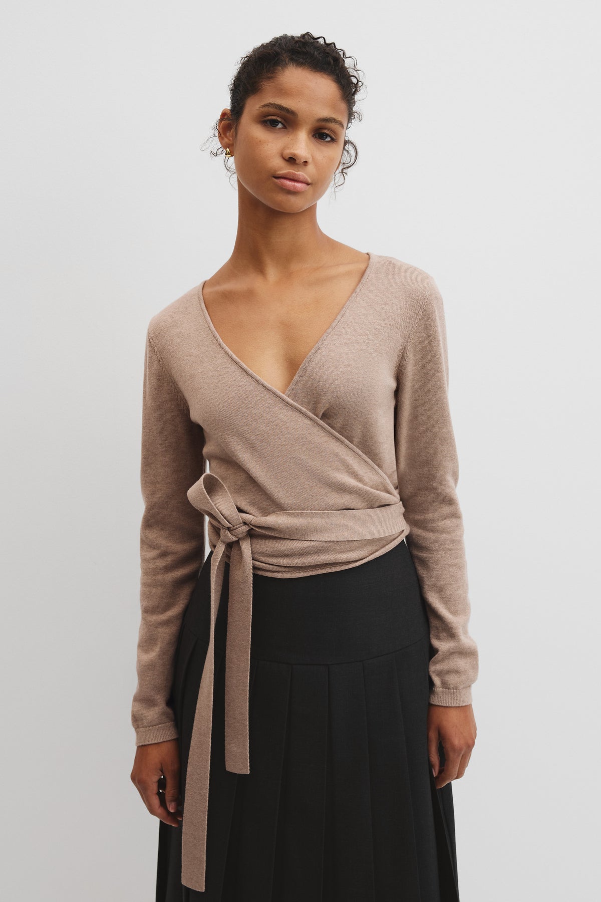 Merino Wrap Knit