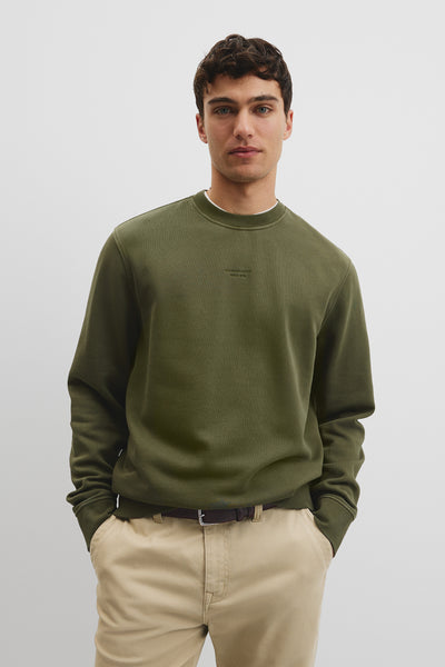 Australian Cotton Garment Dyed Crew Sweat