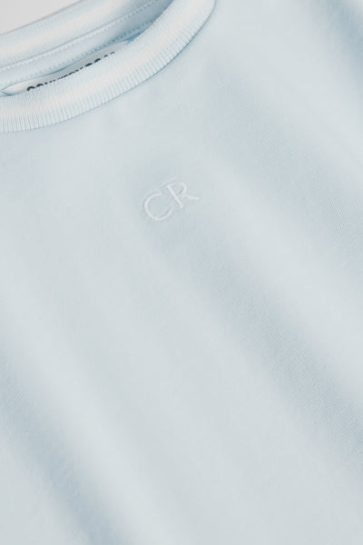Australian Cotton Short Sleeve Crop Boxy T-Shirt