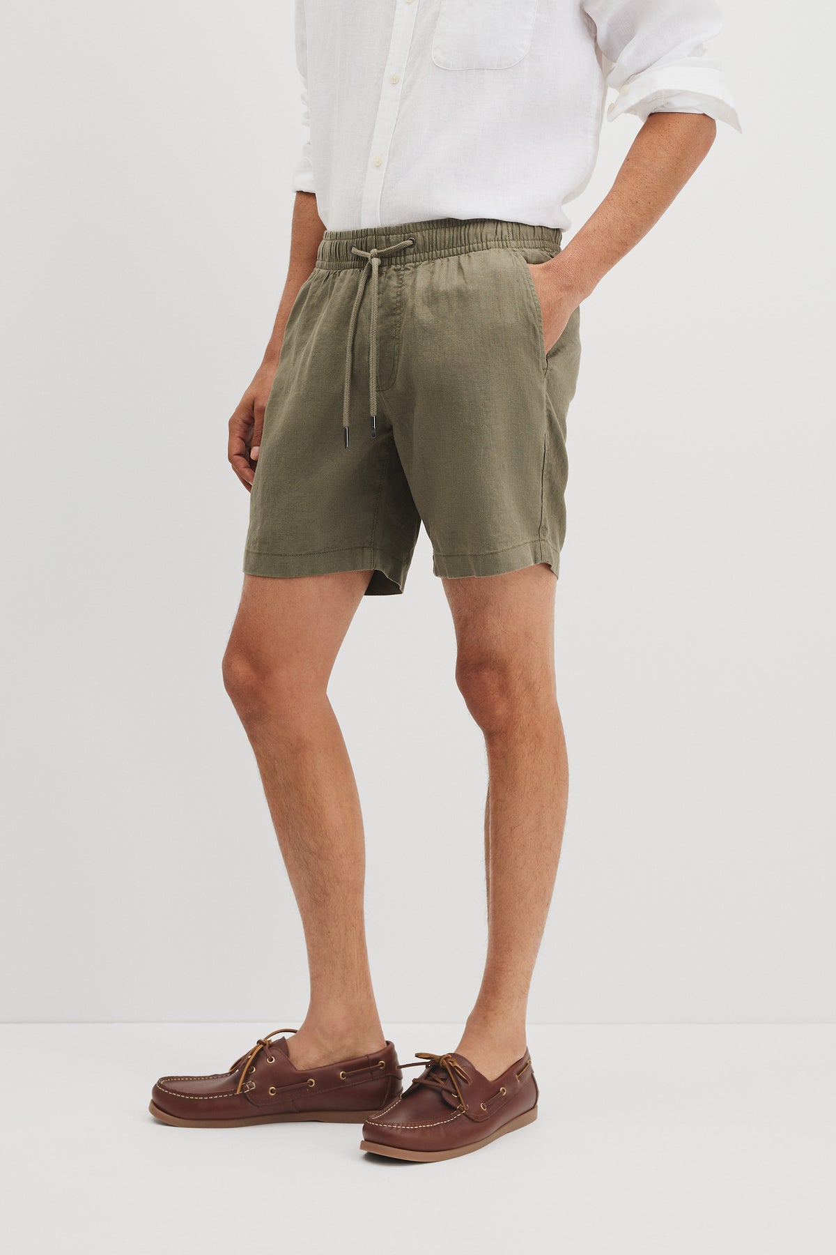 Linen Drawcord Short