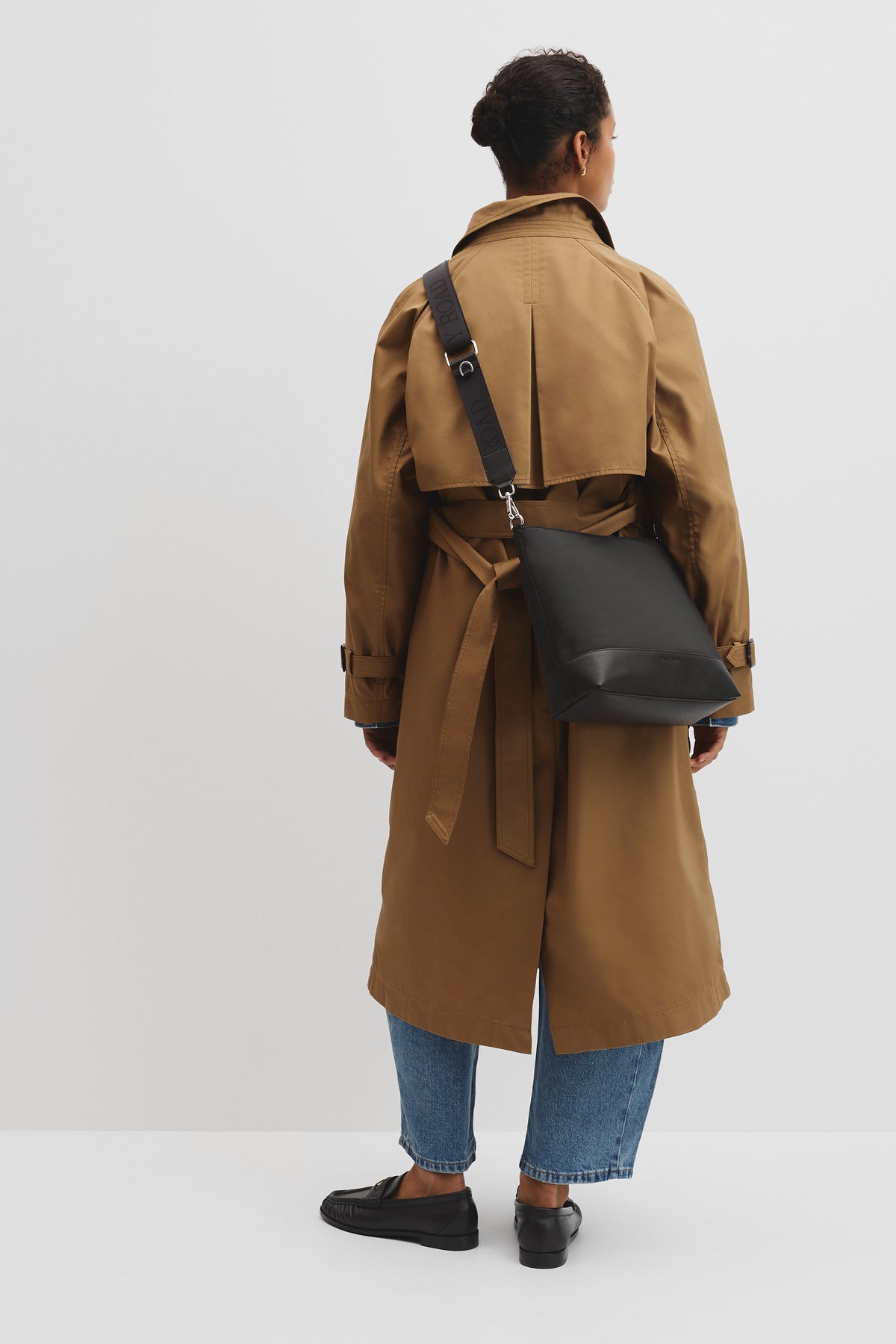 Soft Top Zip Crossbody Bag