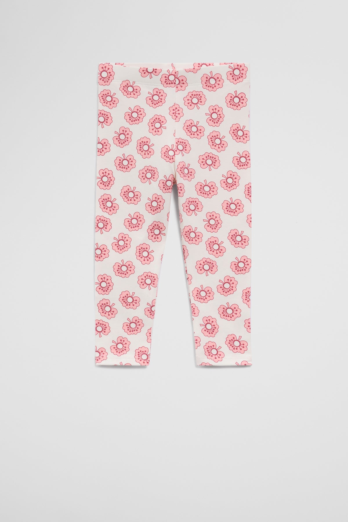 Organically Grown Cotton Blend Printed Legging