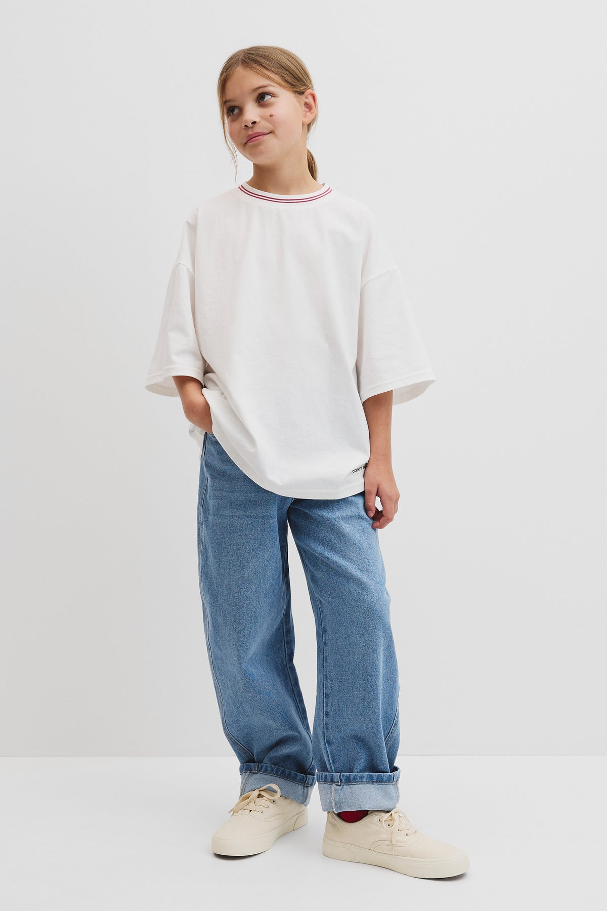 Teen Australian Cotton Short Sleeve Oversized T-Shirt