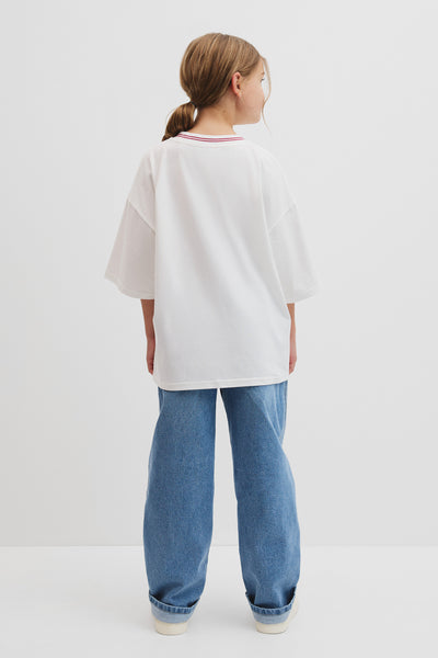 Teen Australian Cotton Short Sleeve Oversized T-Shirt