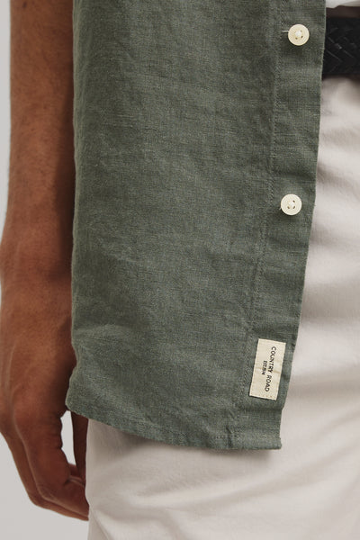 Regular Fit Linen Shirt