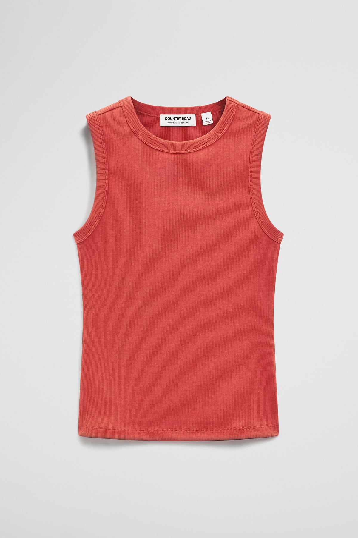 Australian Cotton High Neck Tank