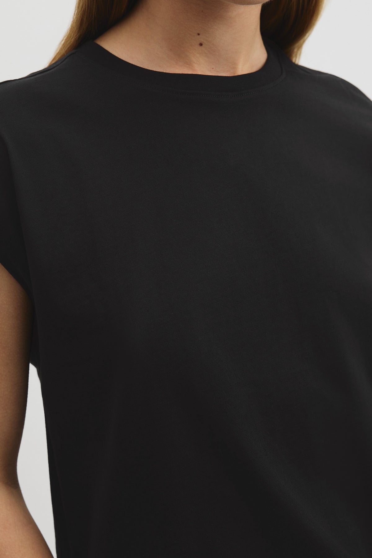 Australian Cotton Relaxed Crew Tank
