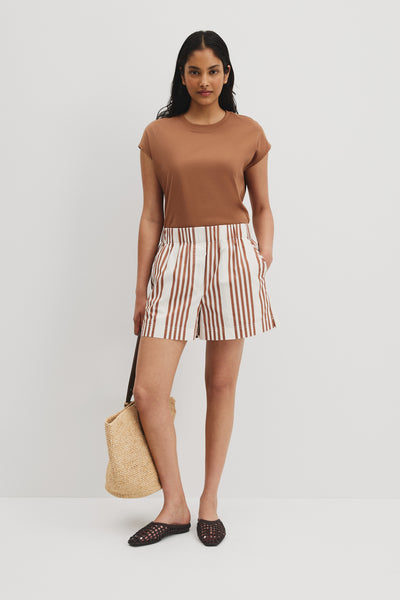 Australian Cotton Relaxed Crew Tank