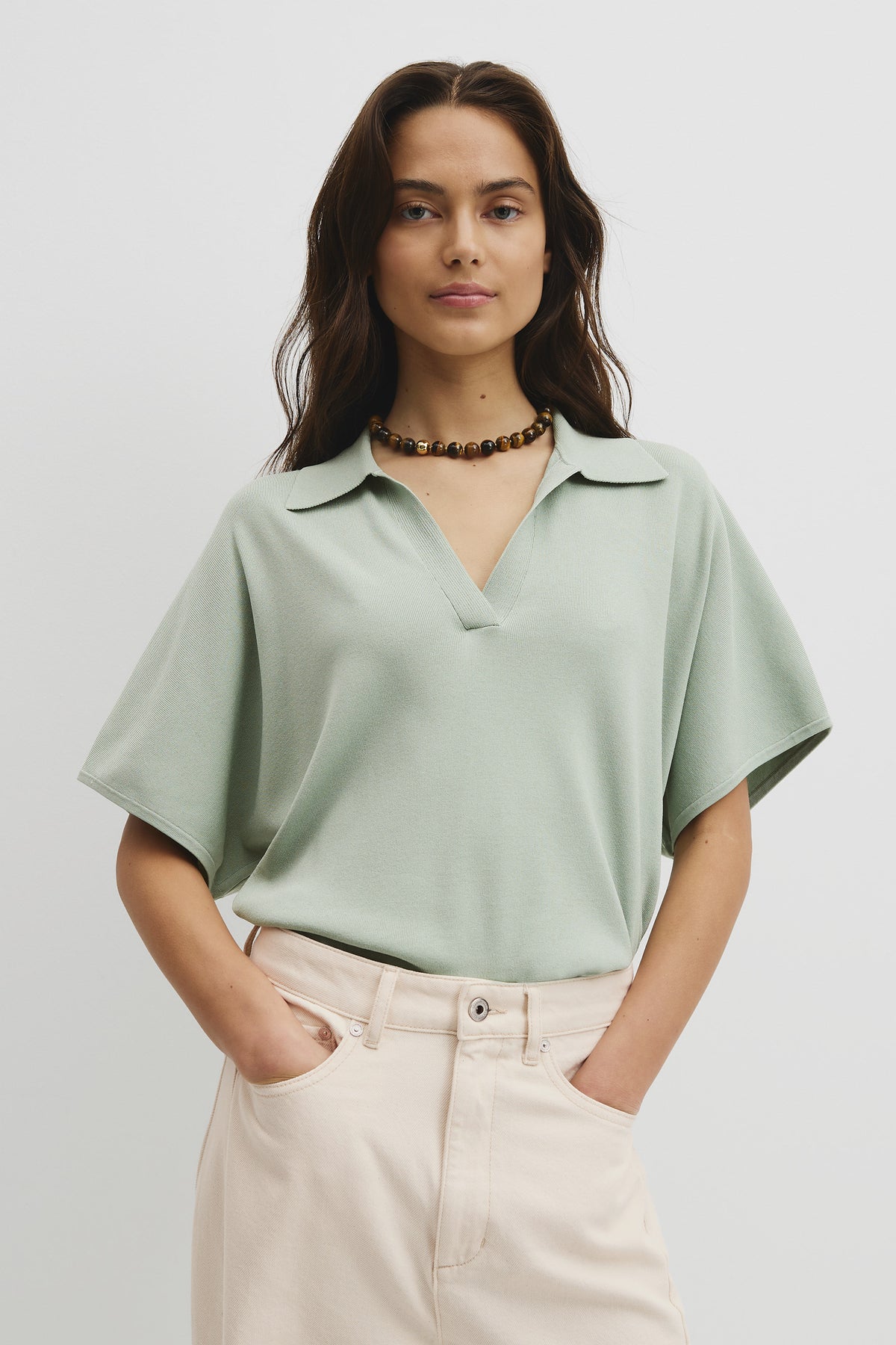 Compact Knit Polo